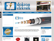 Tablet Screenshot of doktorelektrik.com